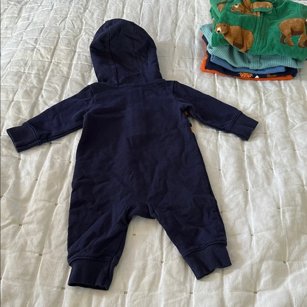8 pieces of 3mo. Assorted baby boy long sleeve clothes (008) - Picture 15 of 17